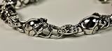 41xRy0Rq1 L. SL160  Grim Reaper Skull Bracelet Metal Skeleton Death Black Reviews