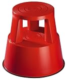 Produkt-Bild: Wedo 212202 Rollhocker Step Kunststoff T&Uuml;V/GS EN 14183 rot