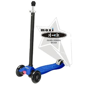 maxi kick Scooter - NAVY BLUE - Pilot Stick Steering - winner of the Oppenheim Portfolio... by 