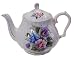 Teapot 6 Cup Capacity with Sweet Pea Decor