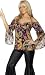 Smiffys Retro Flower Power Hippie Disco 60s 70s Adult Costume