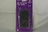 100 Plastic christmas tree hooks - Christmas decoration