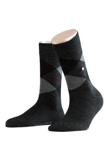 Burlington Org 144WO SO 22082 Damen Socken, Gr. 36/41, grau (grau 3080) Preisvergleich