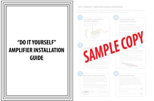 AMPAC DIY100 - Car Amplifier Instructions