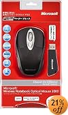 Microsoft Wireless Notebook Optical Mouse 3000 Vader Black(62Z-00016)