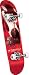 Positiv Team Animal King Mini Complete Skateboard (Red, 7.5-Inch)