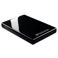 Verbatim Acclaim 500 GB USB 2.0 Portable External Hard Drive 97165 (Piano Black)