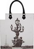 Paris Eiffel Tower Tote Bag Purse Shoulder Overnight Carry On NEW!