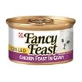 Fancy Feast Gourmet Cat Food, Grilled Chicken Feast in Gravy, 3 oz (Pack of 24)