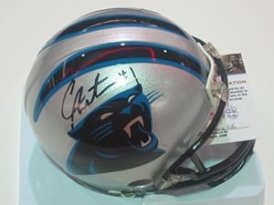 CAM Newton Carolina Panthers Signed Autographed Mini Helmet Authentic Certified COA