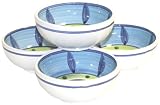 Caleca Bluemoon 4-Piece Fruit Bowl Set