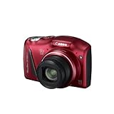 Canon PowerShot SX150 IS 14.1 MP Digital Camera with 12x Wide-Angle Optical Image Stabilized Zoom with 3.0-Inch LCD (Red)
