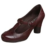 Biviel Women's BV1517 T-Strap Pump,Wine,40 EU (US Women's 9 M)