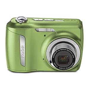 Kodak EasyShare C142 10MP Digital Camera with 3x Optical Zoom and 2.5 Inch LCD (Green)