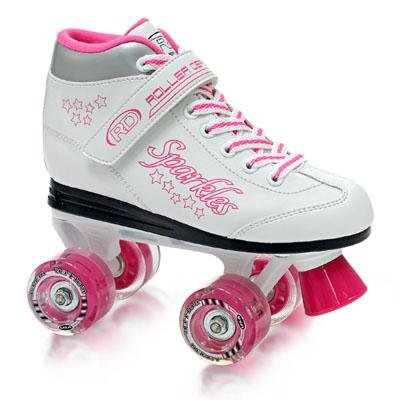 Roller Derby Sparkle Girl's Lighted Wheel Roller Skate