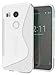 Nexus 5X Case, Cimo [Wave] Premium Slim TPU Flexible Soft Case for LG Google Nexus 5X (2015) - Clear