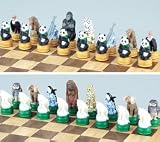 Endangered Species Chess Set, King:3-1/4