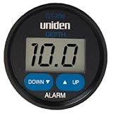 Uniden QT-206W Digital Depth Finder Transom Transducer