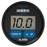 Uniden QT-206W Digital Depth Finder Transom Transducer