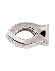 925 Sterling Silver Christian Fish Bead, For Chamilia, Pandora, Biagi, Personality, Reflections And More Charm Bracelets
