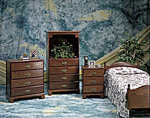 Riverwood Verneer Collection - Small Wardrobe