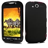 Black Rubberized Hard Case for HTC myTouch 4G