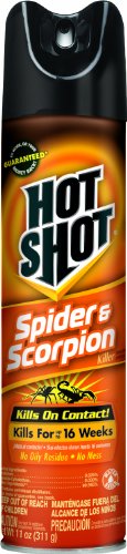 Hot Shot 64490 Spider and Scorpion Killer Aerosol, 11-Ounce Hot Shot 64490 Spider and Scorpion Killer Aerosol, 11-Ounce