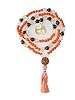Yoga Meditation Energy Om Mala Coral Crystal Protection Mala Beads