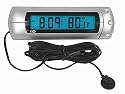 CONCEPT XT IN/OUT THERMOMETER/CLOCK--BACK-LIT