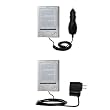 Essential Kit for the Sony Reader PRS-505 includes a Car and Wall Charger - Gomadic Brand w/ TipExchange Technology