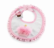 Mud Pie Baby Birthday Pink and White Decorated Cotton Bib, Cupcake
From Mud Pie
