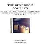 41xSTNA4HjL. SL160  Best Book Sources the Places to Find Cheap, Quality Books to Sell Online That No One Wants You to Know About.