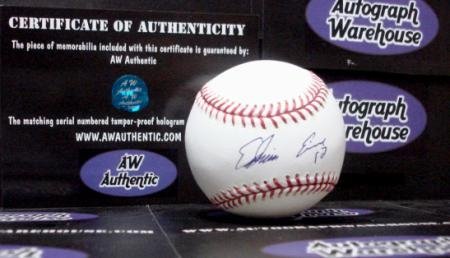 Edwin Encarnacion Autographed/Hand Signed MLB Baseball
