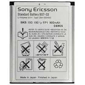 41xSTxQT6fL. SL500 AA280  [Sony Retail Packaging] Sony Ericsson OEM Standard Battery for Sony Ericsson W300i / K790i/ W610i