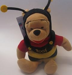 Disney Bean Bag Plush Pooh as Bumble Bee