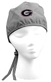 Georgia Bulldogs Grey Scrub Cap