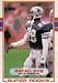 1989 Topps Michael Irvin Rookie Football Card #383 - Shipped In Protective Display Case!