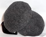 Charcoal Gray Fleece Earmuffs