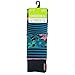 adidas Men's Neo Crew Socks (1-Pack), Floral Petrol Ink Print, One Size Fits All