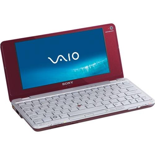 Sony VAIO VGN-P530H/R Lifestyle PC (1.33 GHz Intel Processor, 2 GB RAM, 60 GB Hard Drive with G-Sensor, Vista Basic) Red