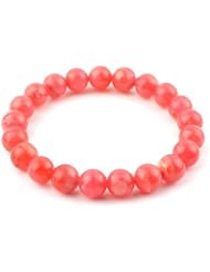 O-stone 2A Rhodochrosite Bracelet Grounding Stone Protection 9mm