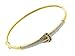 9ct Yellow Gold Amethyst & Diamond Buckle title=