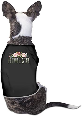 DOGGIE Flower Girl Baby Tee Bridesmaid Dog Sweater Puppy Warm T-shirt