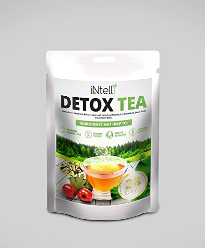 Intelli Nature: Detox Tea, Body Cleanse, Reduce Bloating, & Appetite Suppressant, 28 Days Intelli Nature: Detox Tea, Body Cleanse, Reduce Bloating, & Appetite Suppressant, 28 Days