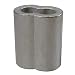 Loos Cableware SL2-6TP 10 Piece Tin Plated Copper Crimping Sleeve Set for 3/16" Diameter Wire Rope