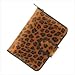 GOLDEN ANIMAL LEOPARD PRINT CLUTCH COIN PURSE WALLET