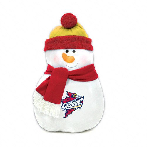Iowa State Cyclones Snowman Pillow