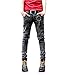 Meilaier Fashion Youth Slim Pencil Drainpipe Pants Mens Casual Skinny Jeans Grey