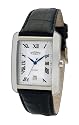 Rotary CGS00005/21 Gents Stainless Steel Watch with Black Leather Strap