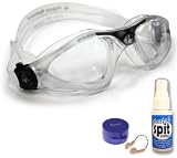 Aqua Sphere Kayenne Goggle, with Anti-fog & Nose Clip
